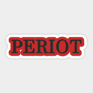 Periot Sticker